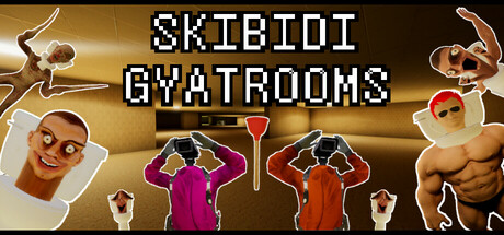 Steam header art for SKIBIDI GYATROOMS