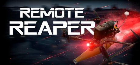 Steam header art for Remote Reaper: FPV Drone