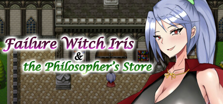 Steam header art for Failing Witch Iris and the Philosopher's Stone