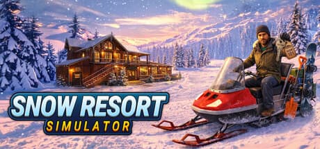 Steam header art for Snow Resort Simulator