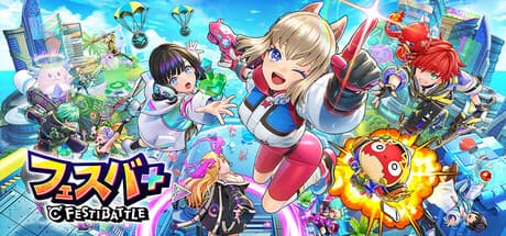 Steam header art for フェスバ+ 〜FESTIBATTLE〜