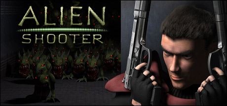 Steam header art for Alien Shooter