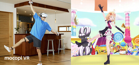 Steam header art for mocopi VR