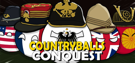 Steam header art for Countryballs Conquest