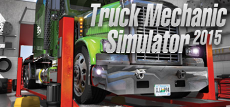 Steam header art for Truck Mechanic Simulator 2015