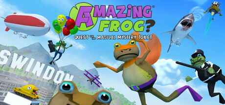 Steam header art for Amazing Frog?