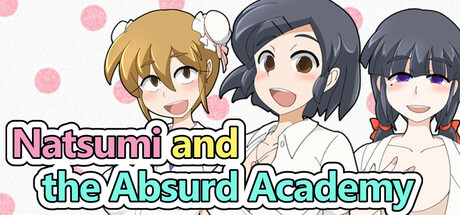 Steam header art for Natsumi and the Absurd Academy