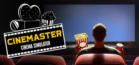 Steam header art for Cinemaster Cinema Simulator