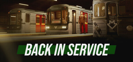 Steam header art for Back in Service: a Metro Driver