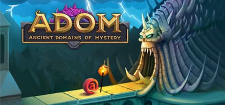 Steam header art for ADOM (Ancient Domains Of Mystery)