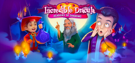 Steam header art for Incredible Dracula: Academy of Shadows