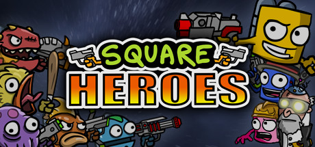 Steam header art for Square Heroes