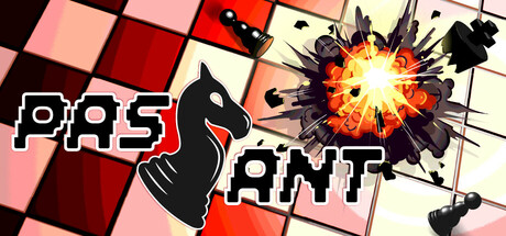 Steam header art for Passant: A Chess Roguelike