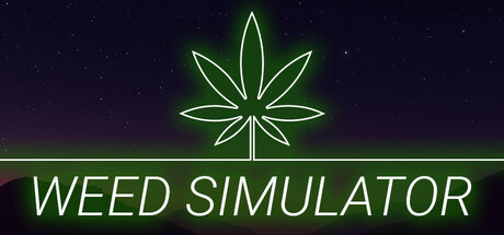 Steam header art for Weed Simulator