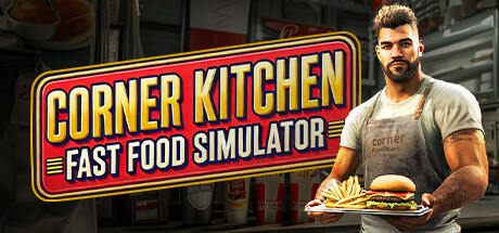 Steam header art for Corner Kitchen Fast Food Simulator