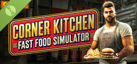 Steam header art for Corner Kitchen Fast Food Simulator Demo