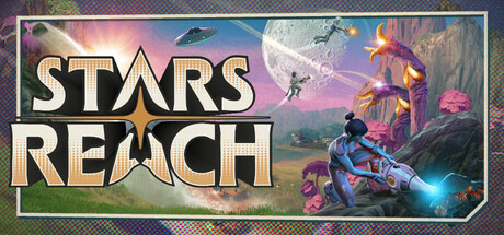 Steam header art for Stars Reach Playtest