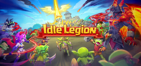Steam header art for Idle Legion