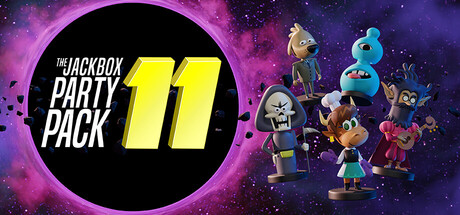 Steam header art for The Jackbox Party Pack 11