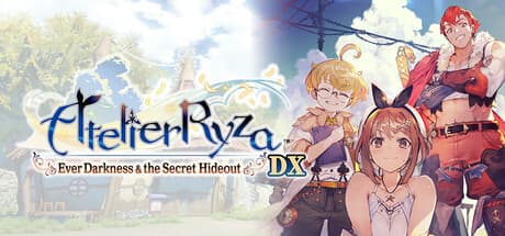 Steam header art for Atelier Ryza: Ever Darkness & the Secret Hideout DX