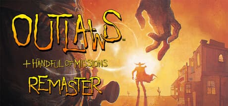 Steam header art for Outlaws + Handful of Missions: Remaster