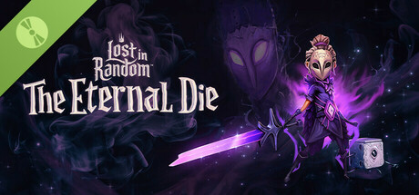 Steam header art for Lost in Random: The Eternal Die Demo