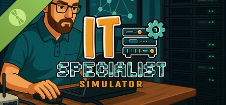 Steam header art for IT Specialist Simulator Demo