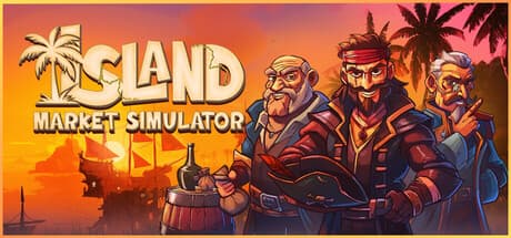 Steam header art for Island Market Simulator