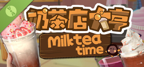 Steam header art for MilkTea Time Demo
