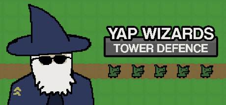 Steam header art for Yap Wizards Tower Defence