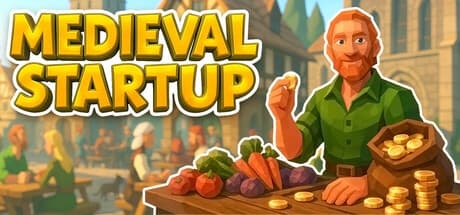 Steam header art for Medieval StartUp