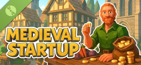 Steam header art for Medieval StartUp Demo