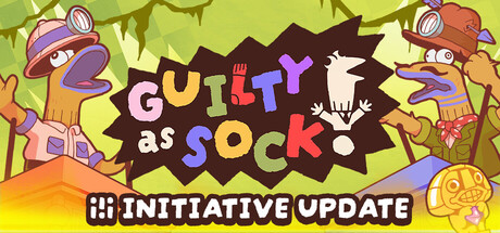 Steam header art for Guilty as Sock!