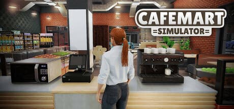 Steam header art for Cafemart Simulator