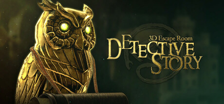 Steam header art for 3D Escape Room: Detective Story