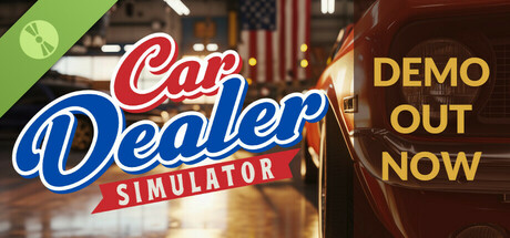 Steam header art for Car Dealer Simulator Demo