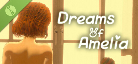 Steam header art for Dreams of Amelia Demo