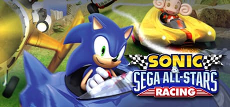 Steam header art for Sonic & SEGA All-Stars Racing