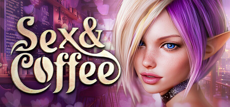 Steam header art for Sex & Coffee ☕🤎