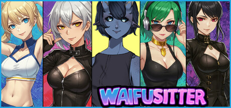 Steam header art for Waifusitter