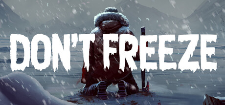 Steam header art for Don't Freeze: A Winter Card Survival