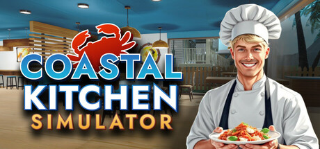 Steam header art for Coastal Kitchen Simulator