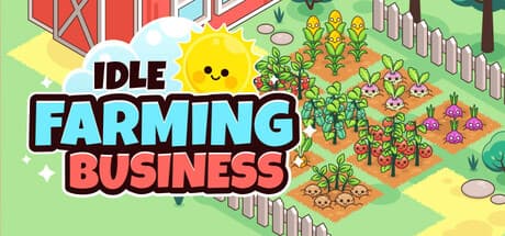 Steam header art for Idle Farming Business