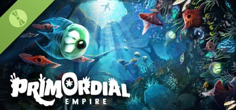 Steam header art for Primordial Empire Demo