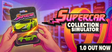 Steam header art for Supercar Collection Simulator