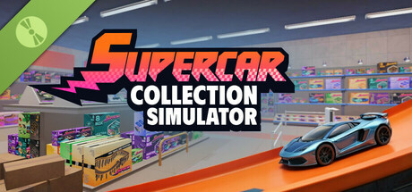 Steam header art for Supercar Collection Simulator Demo