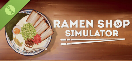 Steam header art for Ramen Shop Simulator Demo
