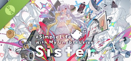 Steam header art for A Simple Life with My Unobtrusive Sister Demo