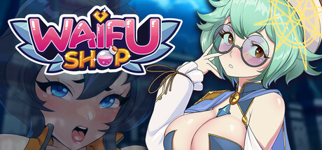 Steam header art for Waifu Shop