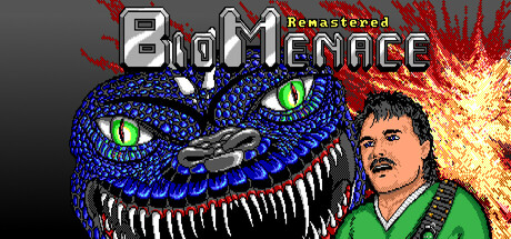 Steam header art for BioMenace Remastered